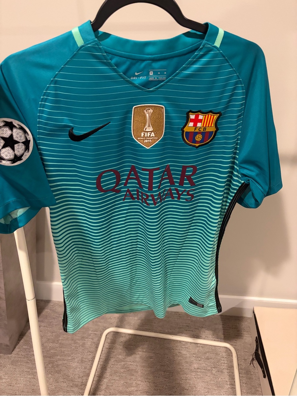 Nike Messi 2016/17 FC Barcelona Away Jersey